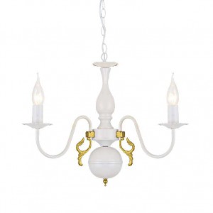 ΚΡΕΜΑΣΤΟ Φ/Σ 3ΧΕ14 ΜΕΤΑΛΛΙΚΟ ΠΑΤΙΝΑ ΧΡΥΣΟ Φ50ΧH93,5CM