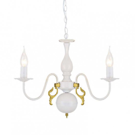 ΚΡΕΜΑΣΤΟ Φ/Σ 3ΧΕ14 ΜΕΤΑΛΛΙΚΟ ΠΑΤΙΝΑ ΧΡΥΣΟ Φ50ΧH93,5CM