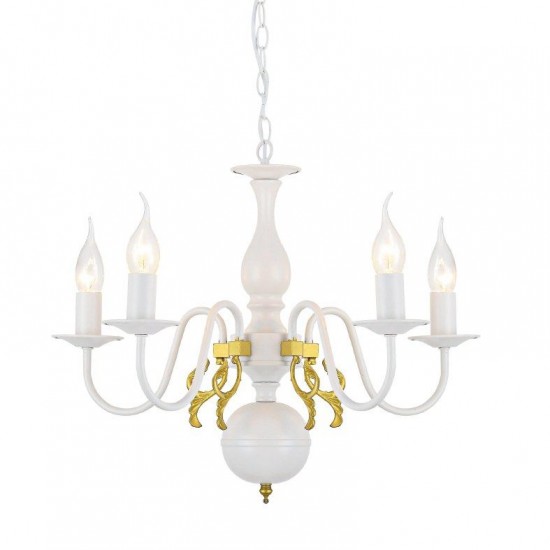 ΚΡΕΜΑΣΤΟ Φ/Σ 5ΧΕ14 ΜΕΤΑΛΛΙΚΟ ΠΑΤΙΝΑ ΧΡΥΣΟ Φ50ΧΗ93,5CM