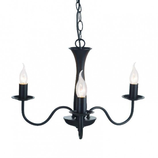 ΚΡΕΜΑΣΤΟ Φ/Σ 3ΧΕ14 ΜΕΤΑΛΛΙΚΟ ΜΑΥΡΟ Φ49,5ΧΗ89,5CM