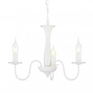 ΚΡΕΜΑΣΤΟ Φ/Σ 3ΧΕ14 ΜΕΤΑΛΛΙΚΟ ΛΕΥΚΟ Φ49,5ΧΗ89,5CM