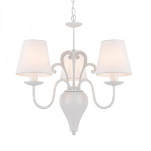 ΚΡΕΜΑΣΤΟ Φ/Σ 3ΧΕ14 ΛΕΥΚΟ ΜΕΤΑΛΛΟ+ΑΜΠΑΖΟΥΡ Φ53ΧΗ99,5CM