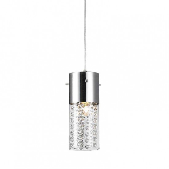 ΚΡΕΜΑΣΤΟ ΓΥΑΛΙ ΔΙΑΦΑΝΕΣ ΚΡΥΣΤΑΛΛΟ Φ11CM 1ΧΕ14