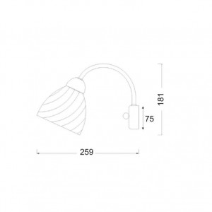 ΑΠΛΙΚΑ ΜΠΡΟΝΖΕ ΜΕΤΑΛΛΙΚΟ 1ΧΕ14 BYRON