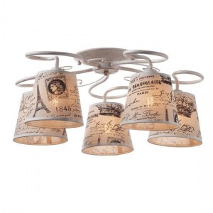 ΟΡΟΦΗΣ Φ/Σ 5ΧΕ14 ΜΕΤΑΛΛΙΚΟ ΛΕΥΚΟ-ΧΡΥΣΟ+ΑΜΠΑΖΟΥΡ Φ58ΧΗ22CM