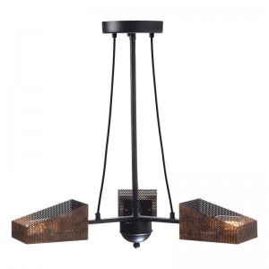 EPSI ΚΡΕΜΑΣΤΟ ΦΩΤΙΣΤΙΚΟ 3ΦΩΤΟ ΜΕΤΑΛΛΟ ΜΑΥΡΟ-ΧΑΛΚΙΝΟ Φ60xΗ77CM