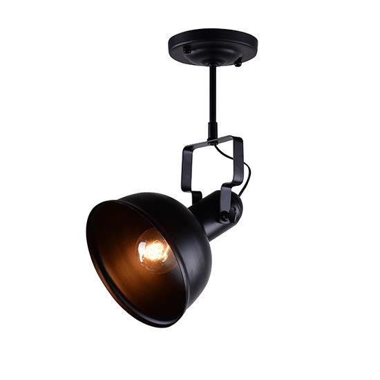 ΟΡΟΦΗΣ Φ/Σ 1ΧΕ27 ΜΕΤΑΛΛΙΚΟ ΜΑΥΡΟ Φ18XH39cm