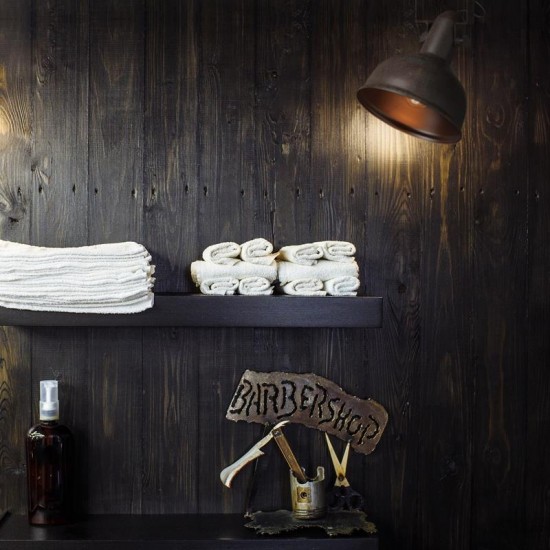 ΟΡΟΦΗΣ Φ/Σ 1ΧΕ27 ΜΕΤΑΛΛΙΚΟ ΣΚΟΥΡΙΑ Φ18XH39cm