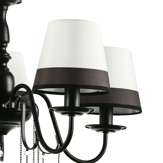 ΚΡΕΜΑΣΤΟ 5ΧΕ14 ΜΕΤΑΛΛΟ ΜΑΥΡΟ+ΑΣΠΡΟΜΑΥΡΟ ΑΜΠΑΖΟΥΡ+ΚΡΥΣΤΑΛΛΟ