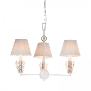 ABA ΚΡΕΜΑΣΤΟ ΦΩΤΙΣΤΙΚΟ 3ΦΩΤΟ ΥΦΑΣΜΑ/ΜΕΤΑΛΛΟ ΛΕΥΚΟ Φ60xΗ90cm