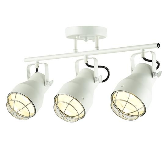 ΟΡΟΦΗΣ Φ/Σ 3ΧΕ27 ΜΕΤΑΛΛΙΚΟ ΛΕΥΚΟ ΠΛΕΓΜΑ ΑΣΗΜΙ Φ10Χ50XH28cm