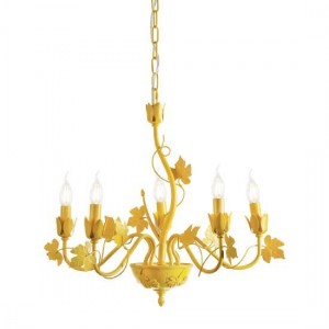 ΚΡΕΜΑΣΤΟ Φ/Σ 5ΧΕ14 ΜΕΤΑΛΛΙΚΟ ΚΙΤΡΙΝΟ Φ58ΧΗ94CM