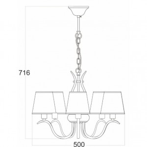 ΚΡΕΜΑΣΤΟ ΛΕΥΚΟ ΜΕ ΚΑΠΕΛΟ 5ΧE14