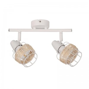 ΕΠΙΤΟΙΧΟ Φ/Σ 2ΧΕ14 ΡΑΤΑΝ+ΛΕΥΚΟ ΜΕΤΑΛΛΟ 9Χ27Χ16CM