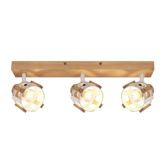 ΕΠΙΤΟΙΧΟ Φ/Σ 3ΧΕ14 ΞΥΛΟ+ΛΕΥΚΟ ΜΕΤΑΛΛΟ 9X52X14CM