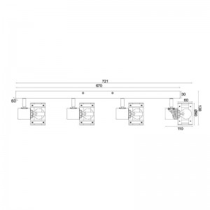 ΕΠΙΤΟΙΧΟ Φ/Σ 4ΧΕ14 ΞΥΛΟ+ΛΕΥΚΟ ΜΕΤΑΛΛΟ 9Χ72Χ14CM