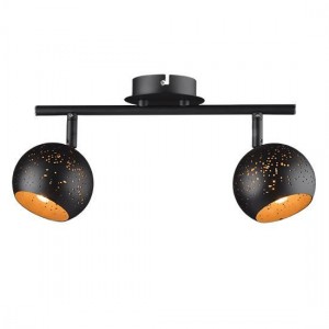 ΕΠΙΤΟΙΧΟ Φ/Σ 2ΧG9 ΜΕΤΑΛΛΙΚΟ ΜΑΥΡΟ+ΟΡΕΙΧΑΛΚΟ 32Χ10Χ15,8CM 