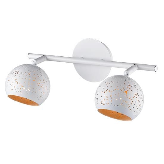 ΕΠΙΤΟΙΧΟ Φ/Σ 2ΧG9 ΜΕΤΑΛΛΙΚΟ ΛΕΥΚΟ+ΟΡΕΙΧΑΛΚΟ 32Χ10Χ15,8CM