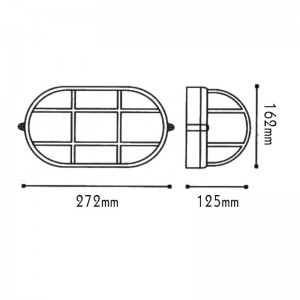 ΧΕΛΩΝΑ Ε27 272mm ΣΚΟΥΡΙΑ ΧΩΡΙΣ ΠΛΕΓΜΑ
