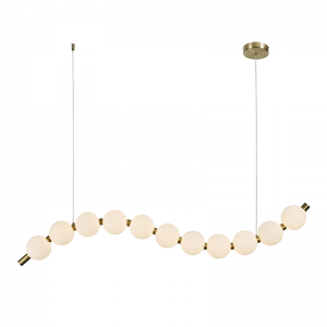 ARTEMIS ΚΡΕΜΑΣΤΟ ΦΩΤΙΣΤΙΚΟ LED ΑΚΡΥΛΙΚΟ ΑΛΟΥΜΙΝΙΟΥ ΧΡΥΣΟ