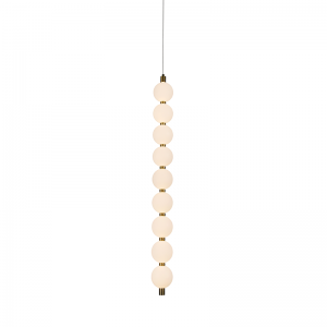 ARTEMIS ΚΡΕΜΑΣΤΟ ΦΩΤΙΣΤΙΚΟ LED ΑΚΡΥΛΙΚΟ ΑΛΟΥΜΙΝΙΟΥ ΧΡΥΣΟ 10x204,7cm