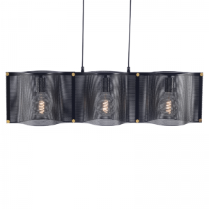 TAKIS ΚΡΕΜΑΣΤΟ ΦΩΤΙΣΤΙΚΟ 1ΦΩΤΟ ΜΕΤΑΛΛΟ ΜΑΥΡΟ 85x20xH120cm