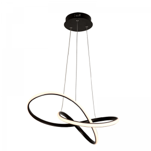 SIERRA ΚΡΕΜΑΣΤΟ ΦΩΤΙΣΤΙΚΟ LED ΑΛΟΥΜΙΝΙΟ ΜΑΥΡΟ 48x44xΗ120CM