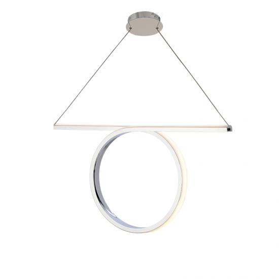 KLASMA ΚΡΕΜΑΣΤΟ ΦΩΤΙΣΤΙΚΟ LED ΑΛΟΥΜΙΝΙΟ ΑΣΗΜΙ 88x17xΗ120CM