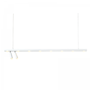 LINE C ΚΡΕΜΑΣΤΟ ΦΩΤΙΣΤΙΚΟ ΡΑΓΑ LED ΑΛΟΥΜΙΝΙΟ ΛΕΥΚΟ 120x4xH139CM