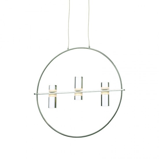 CILIA ΚΡΕΜΑΣΤΟ ΦΩΤΙΣΤΙΚΟ LED ΑΛΟΥΜΙΝΙΟ ΑΣΗΜΙ D53xH173CM