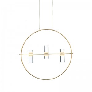 CILIA ΚΡΕΜΑΣΤΟ ΦΩΤΙΣΤΙΚΟ LED ΑΛΟΥΜΙΝΙΟ ΑΣΗΜΙ D53xH173CM