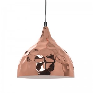 HOVE ΚΡΕΜΑΣΤΟ ΦΩΤΙΣΤΙΚΟ 1ΦΩΤΟ ΜΕΤΑΛΛΟ ΧΑΛΚΙΝΟ ΣΦΥΡΗΛΑΤΟ Φ28xΗ25cm