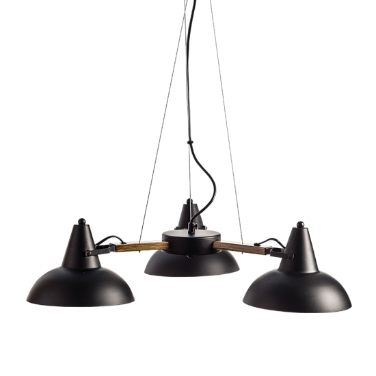 AMIGOS ΚΡΕΜΑΣΤΟ ΦΩΤΙΣΤΙΚΟ 3ΦΩΤΟ ΜΕΤΑΛΛΟ ΜΑΥΡΟ Φ62