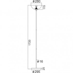 ΔΑΠΕΔΟΥ ΜΑΥΡΟ 1ΧE27