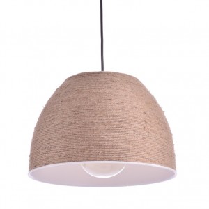 ΚΡΕΜΑΣΤΟ ΦΩΤΙΣΤΙΚΟ 1ΧΕ27 ΣΧΟΙΝΙ Φ33χΗ20cm