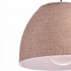 ΚΡΕΜΑΣΤΟ ΦΩΤΙΣΤΙΚΟ 1ΧΕ27 ΣΧΟΙΝΙ Φ33χΗ20cm