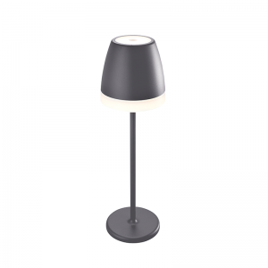 KIA ΕΠΙΤΡΑΠΕΖΙΟ ΦΩΤΙΣΤΙΚΟ LED ΑΛΟΥΜΙΝΙΟ ΑΝΘΡΑΚΙ 11x38cm