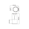 E27 WALL LUMINAIRE 230V AC DARK GREY IP54 MAX.23W-ΦΩΤΙΣΤΙΚΑ ΕΞΩΤΕΡΙΚΟΥ ΧΩΡΟΥ-ΦΑΝΑΡΑΚΙΑ-