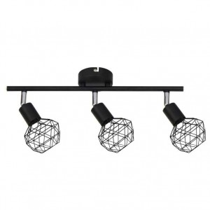 EPIC ΕΠΙΤΟΙΧΙΟ/ΟΡΟΦΗΣ ΦΩΤΙΣΤΙΚΟ 3ΦΩΤΟ ΜΕΤΑΛΛΟ ΜΑΥΡΟ 46x12,5x19,5CM