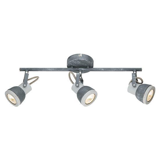 ΕΠΙΤΟΙΧΟ Φ/Σ 3ΧGU10 ΜΕΤΑΛΛΙΚΟ ΑΠΟΧΡΩΣΗ ΤΣΙΜΕΝΤΟΥ 45Χ10Χ19CM