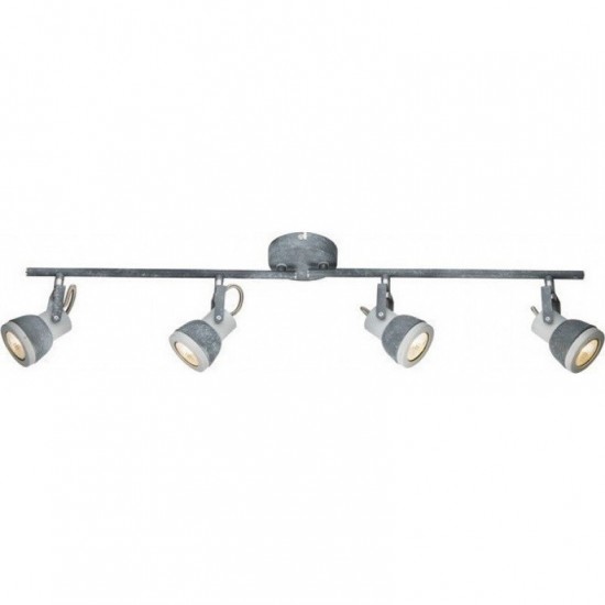 ΕΠΙΤΟΙΧΟ Φ/Σ 4ΧGU10 ΜΕΤΑΛΛΙΚΟ ΑΠΟΧΡΩΣΗ ΤΣΙΜΕΝΤΟΥ 68Χ10Χ19CM