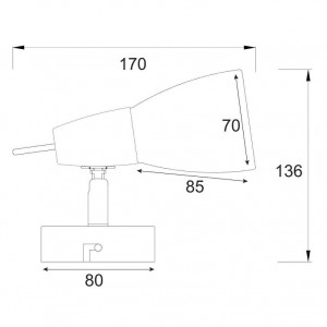 ΣΠΟΤ Ι ΓΥΑΛΙ ΝΙΚΕΛ ΜΑΤ 40W E14