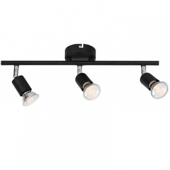 ΣΠΟΤ III ΜΑΥΡΟ ΜΑΤ 3 Χ GU10