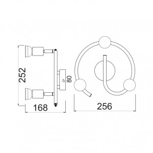 ΣΠΟΤ 3ΧGU10 ΡΟΖΕΤΑ ΜΕΤΑΛΛΙΚΟ ΟΡΕΙΧΑΛΚΟ ΓΥΑΛΙΣΤΕΡΟ