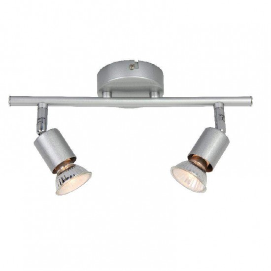 ΣΠΟΤ ΙΙ ΑΣΗΜΙ ΒΑΦΗΣ 2 Χ GU10