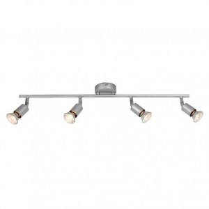 ΣΠΟΤ ΙΙΙΙ ΑΣΗΜΙ ΒΑΦΗΣ 4 Χ GU10