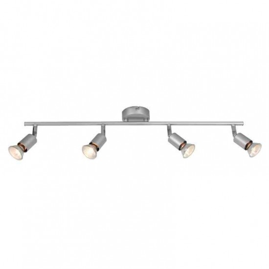 ΣΠΟΤ ΙΙΙΙ ΑΣΗΜΙ ΒΑΦΗΣ 4 Χ GU10