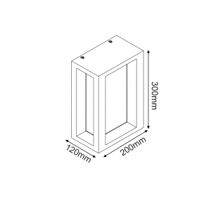 ΕΠΙΤΟΙΧΟ ΦΩΤΙΣΤΙΚΟ IP65 Ε27 Max.7W ΛΕΥΚΟ ΤΣΙΜΕΝΤΟ ΜΕ PC ΚΑΛΥΜΜΑ