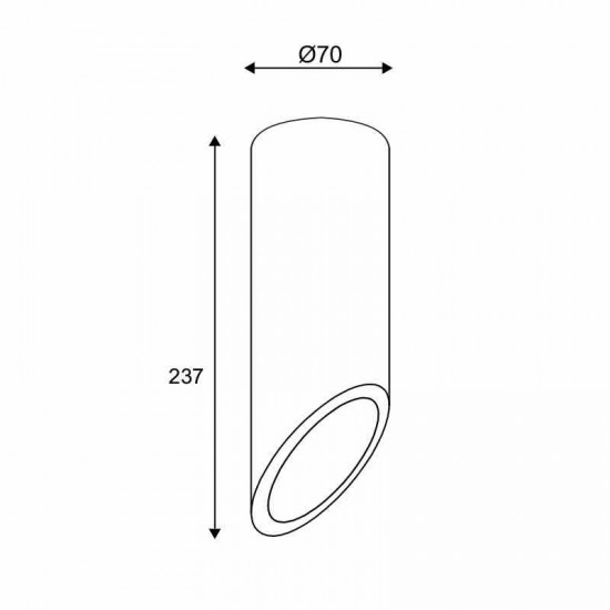 ΕΠΙΤΟΙΧΟ Φ/Σ 1ΧGU10 ΜΑΥΡΟ ΤΣΙΜΕΝΤΟ D7XH24CM
