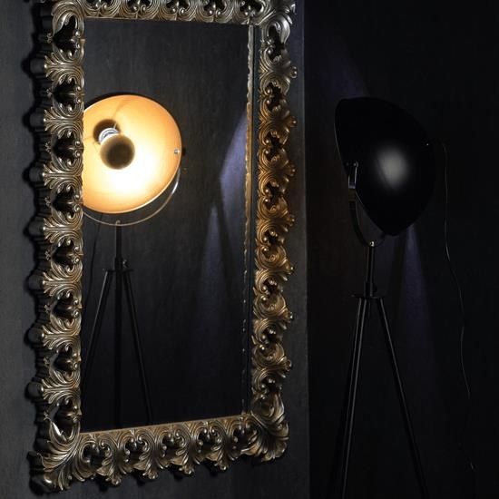 ΕΠΙΔΑΠΕΔΙΟ Φ/Σ 1ΧΕ27 ΜΕΤΑΛΛΙΚΟ ΜΑΥΡΟ/ΧΡΥΣΟ Φ48ΧΗ150CM